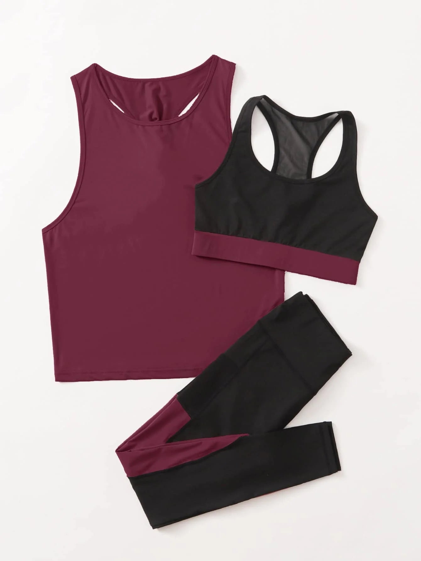 Conjunto Academia 3 Peças Marcela