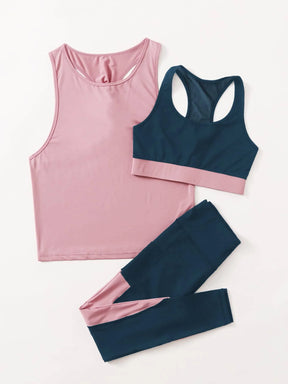 Conjunto Academia 3 Peças Marcela