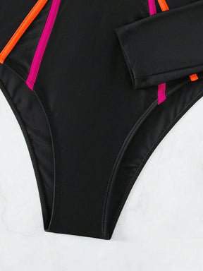 Maiô Zíper Frontal Binding