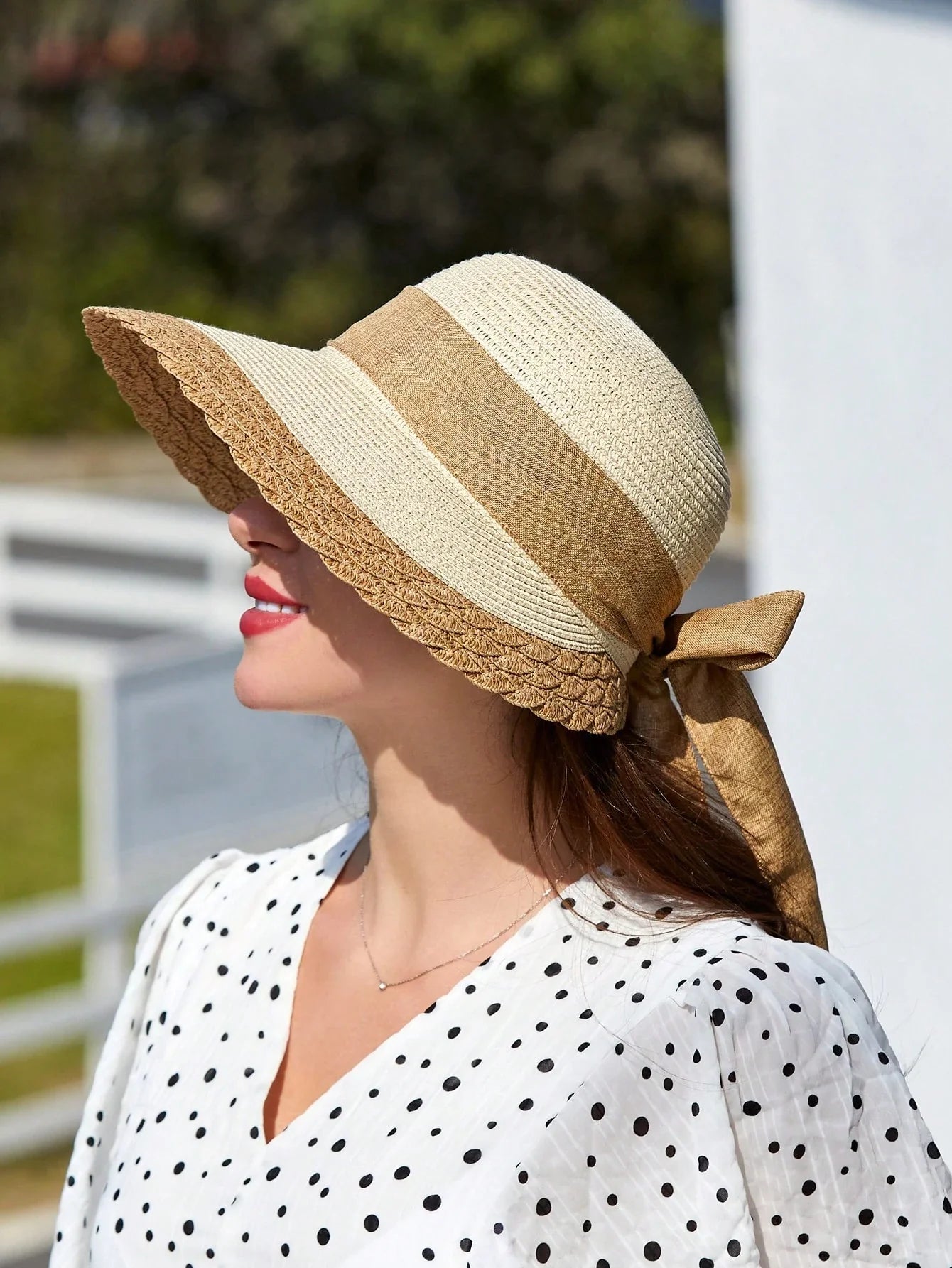 Chapéu de Palha com Laço