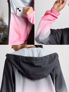 Corta-Vento Casual Com Capuz Julia