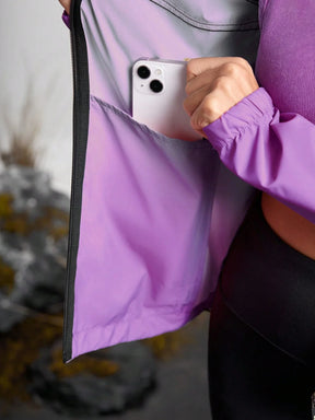 Corta-Vento Casual Com Capuz Julia