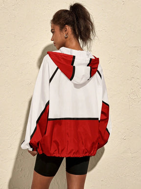 Corta Vento Casual com Capuz Marcela