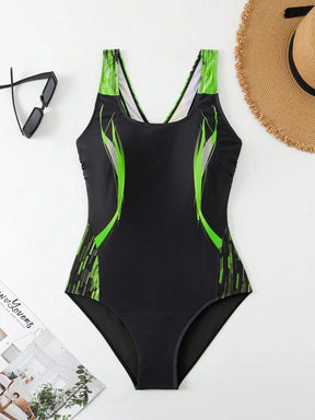 Maiô Plus Size Regata Piscina