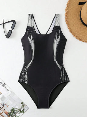 Maiô Plus Size Regata Piscina