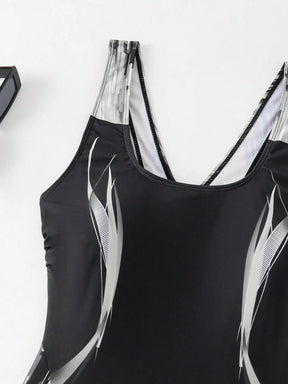 Maiô Plus Size Regata Piscina