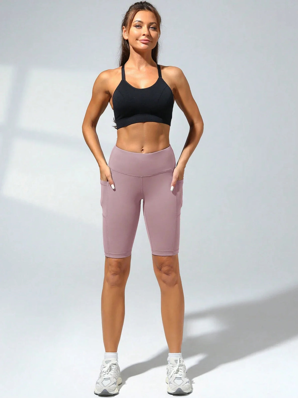 Short Cintura Alta Respirável