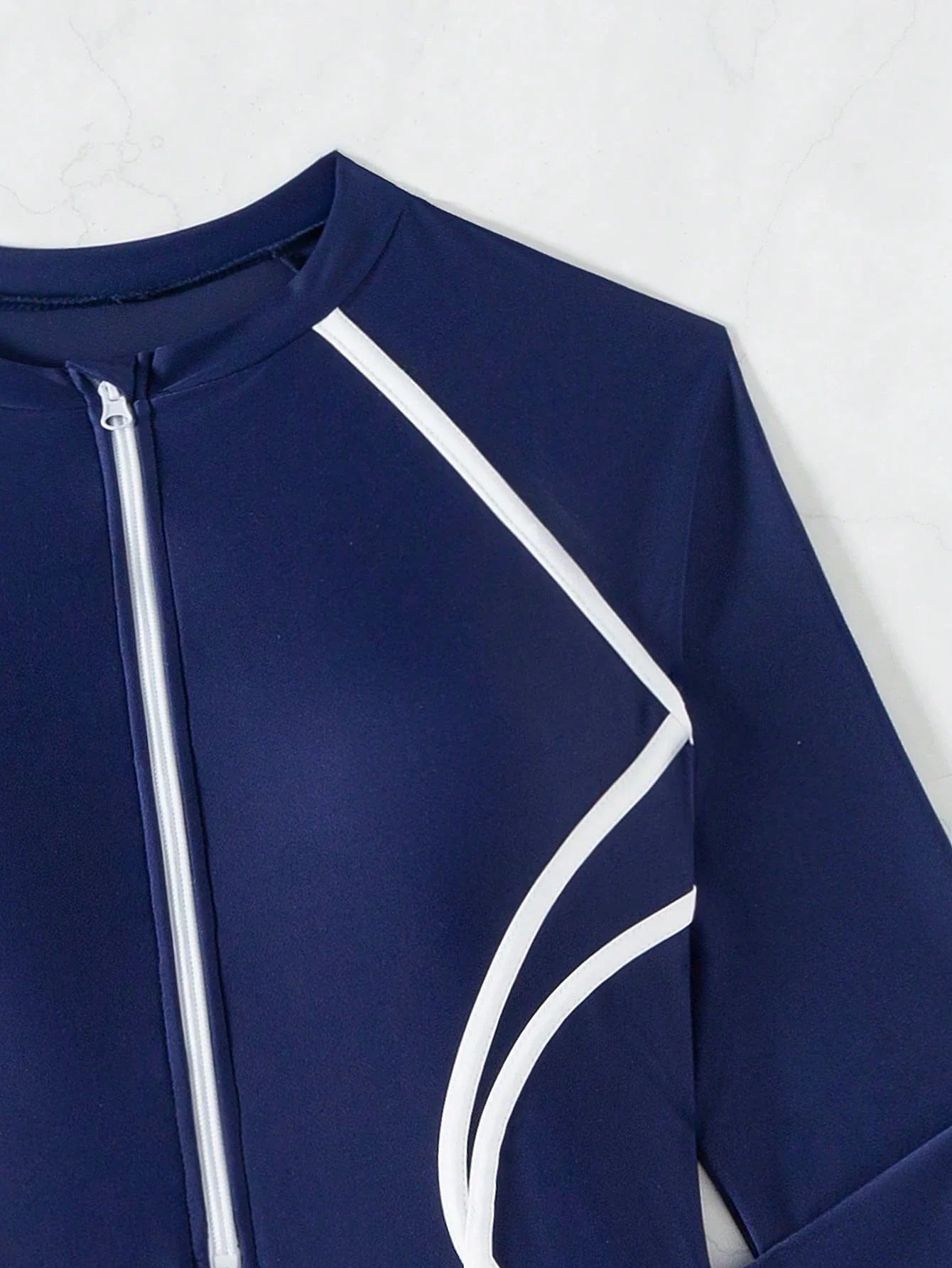 Maiô Zíper Frontal Binding