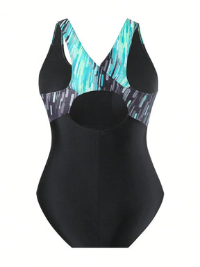 Maiô Plus Size Regata Piscina