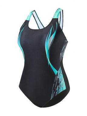 Maiô Plus Size Regata Piscina