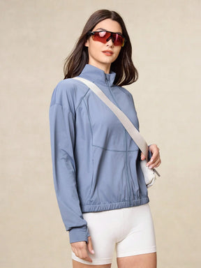 Corta Vento com Bolsos Academia