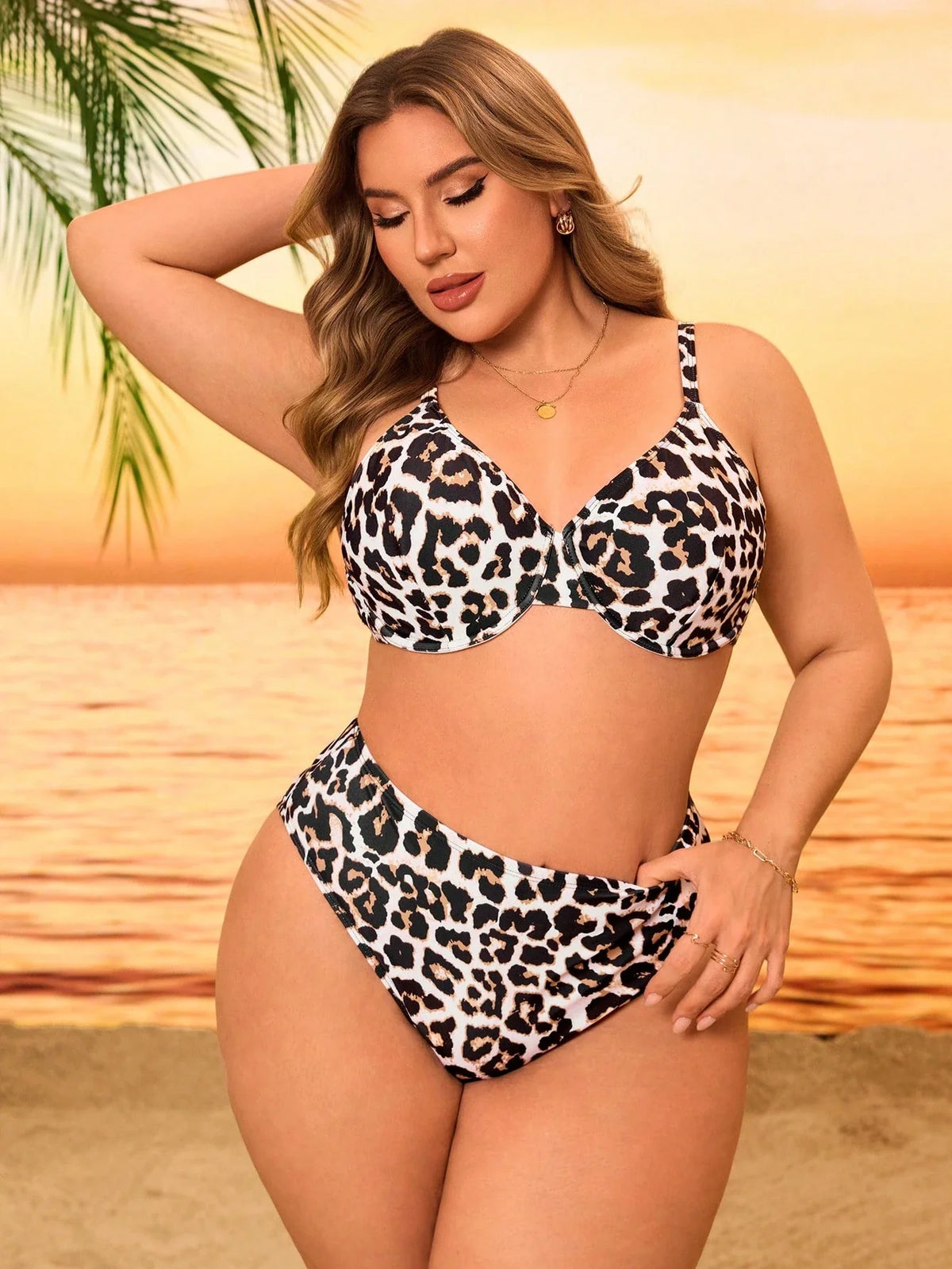 Biquíni Plus Size Zebra