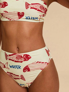 Biquíni Estampa Peixe