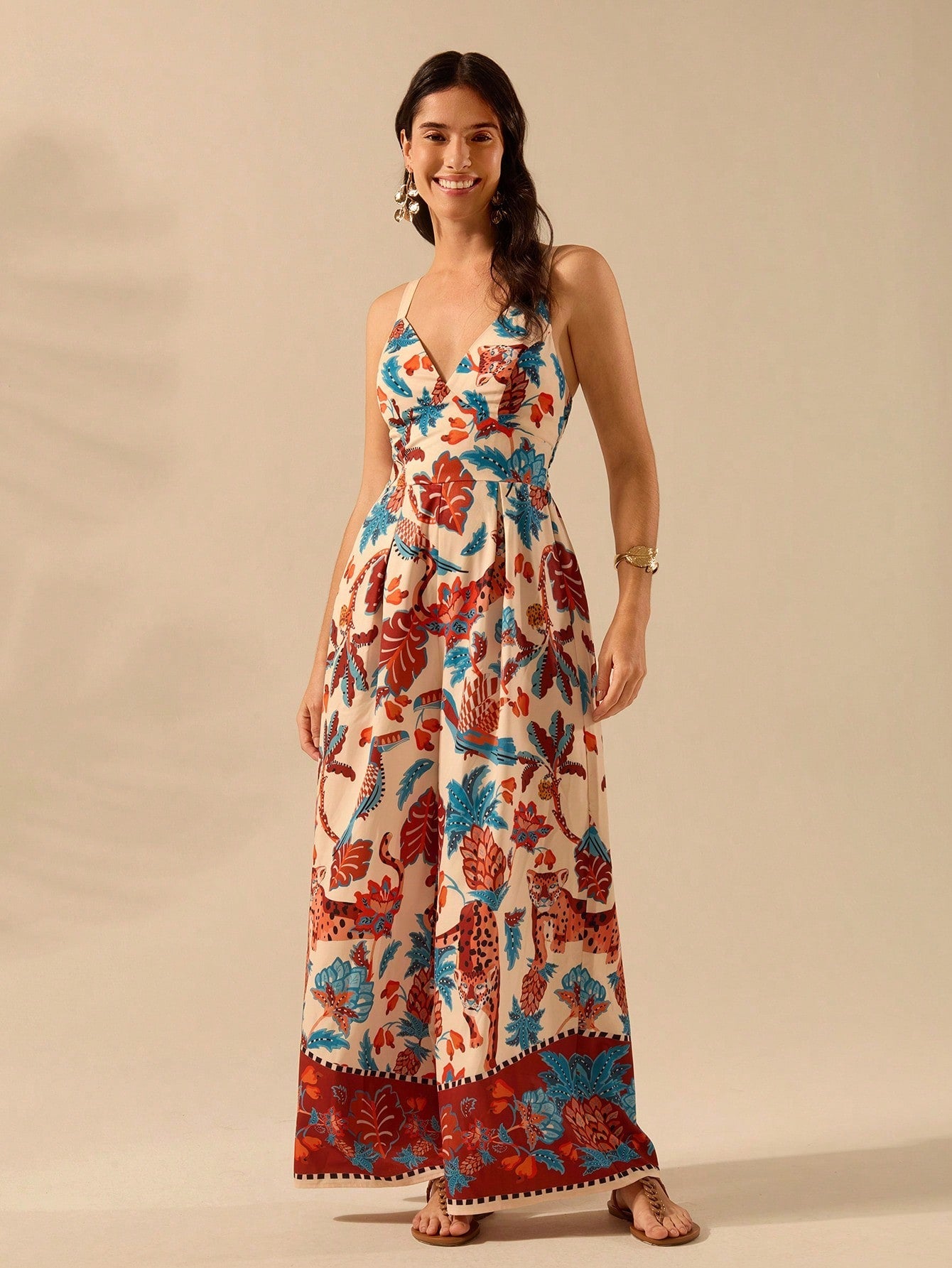 Macacão Longo e Confortável Paraíso Selvagem