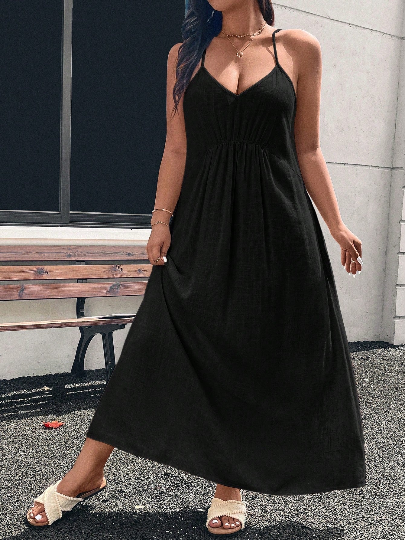 Vestido Longo Plus Size Eliza