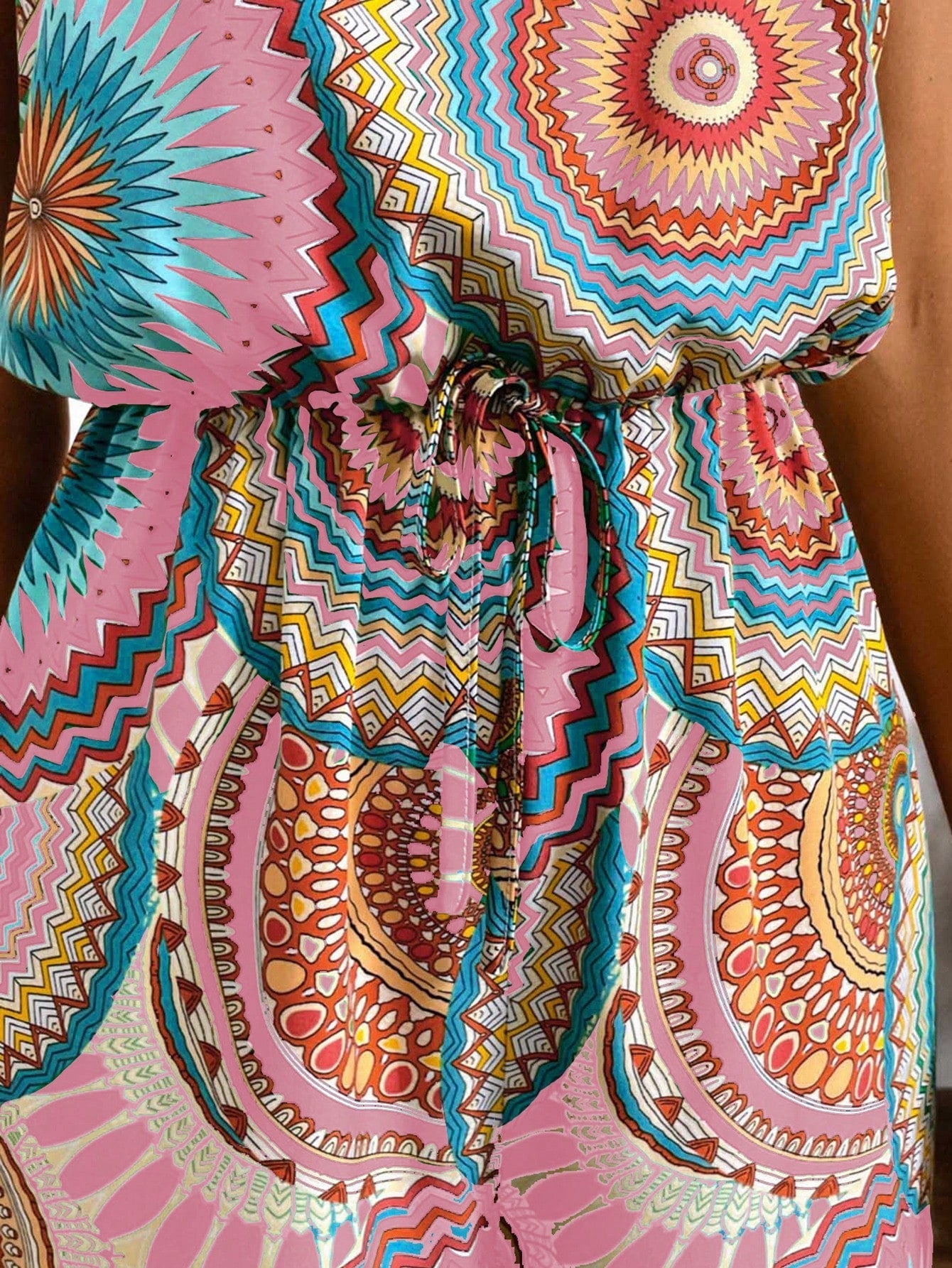 Macacão Estampado de Mandala