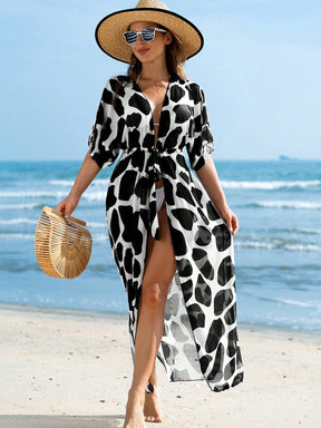 Saída de Praia Longa de Malha Transparente