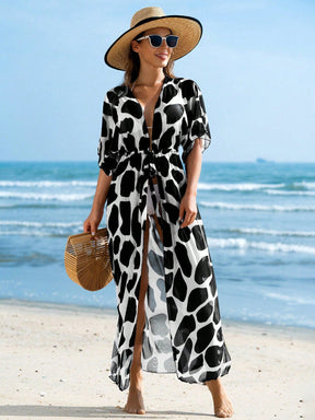 Saída de Praia Longa de Malha Transparente