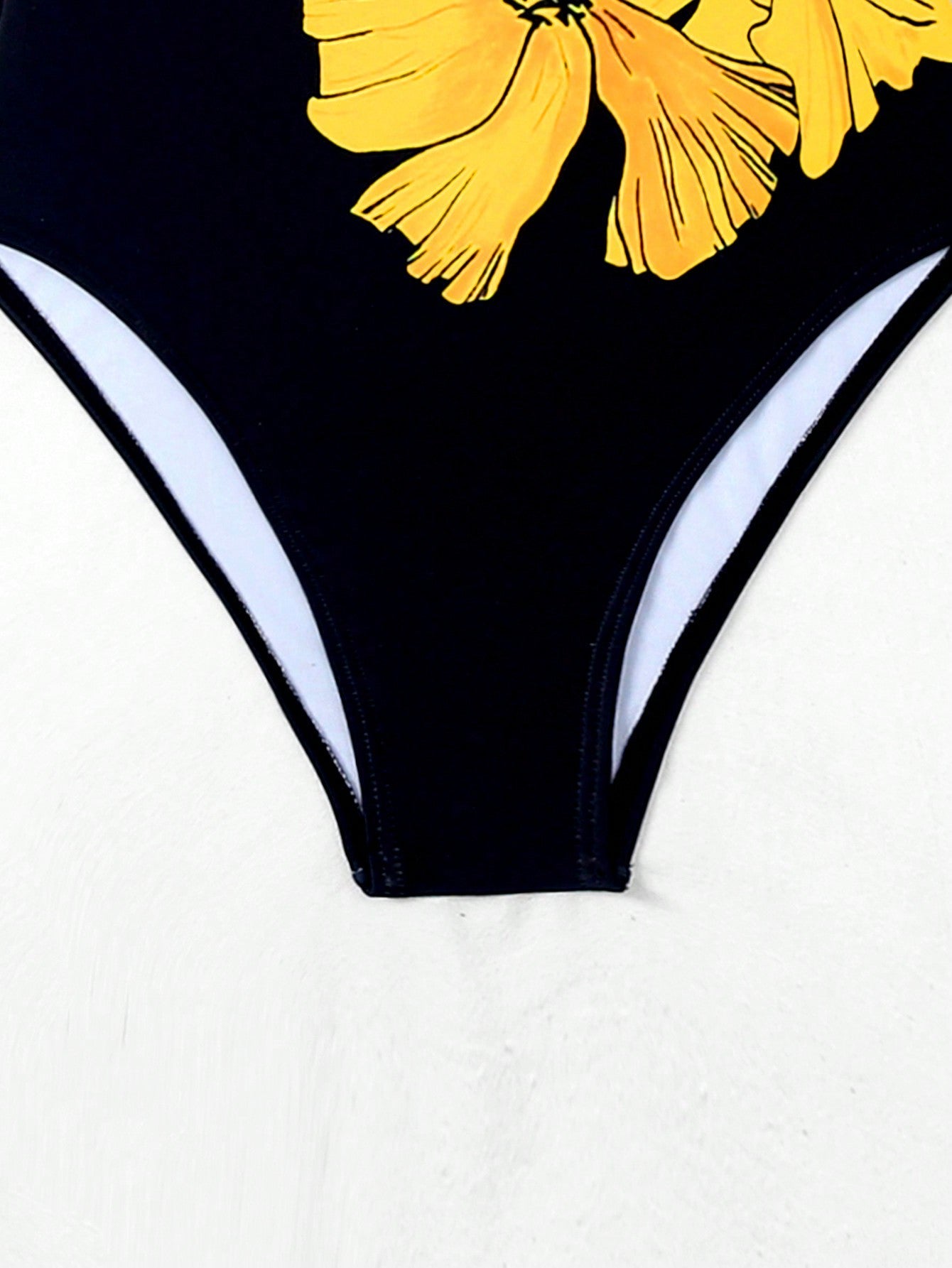 Maiô Floral de Uma Peça para Verão e Praia P