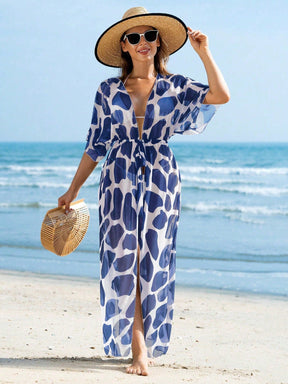 Saída de Praia Longa de Malha Transparente