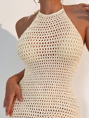 Vestido Crochê Simples