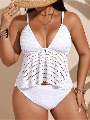 Tankini Plus Size Black