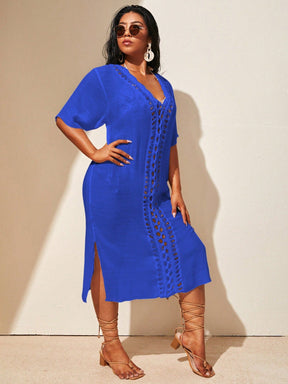 Saída de Praia Plus Size Anastasia