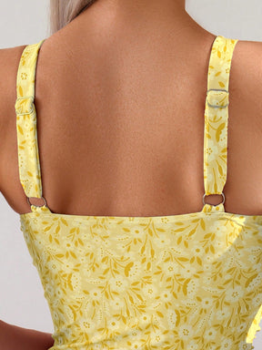 Maiô Floral Sabrina