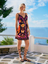 Saída de Praia Envelope Estampada Beatrice